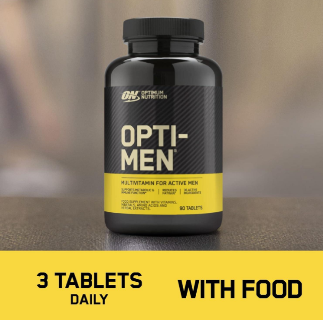 Opti-Men – Multivitamínico Avanzado para Hombres | Optimum Nutrition