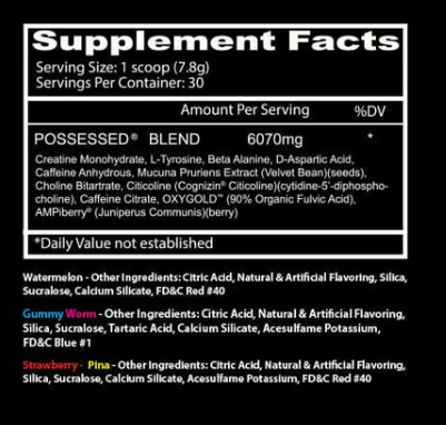 Possessed – Pre Entrenamiento de Alto Impacto | Insane Labz