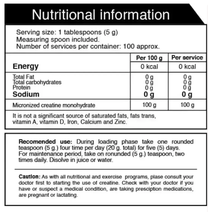 CREATINE IRON ULTRA PURE