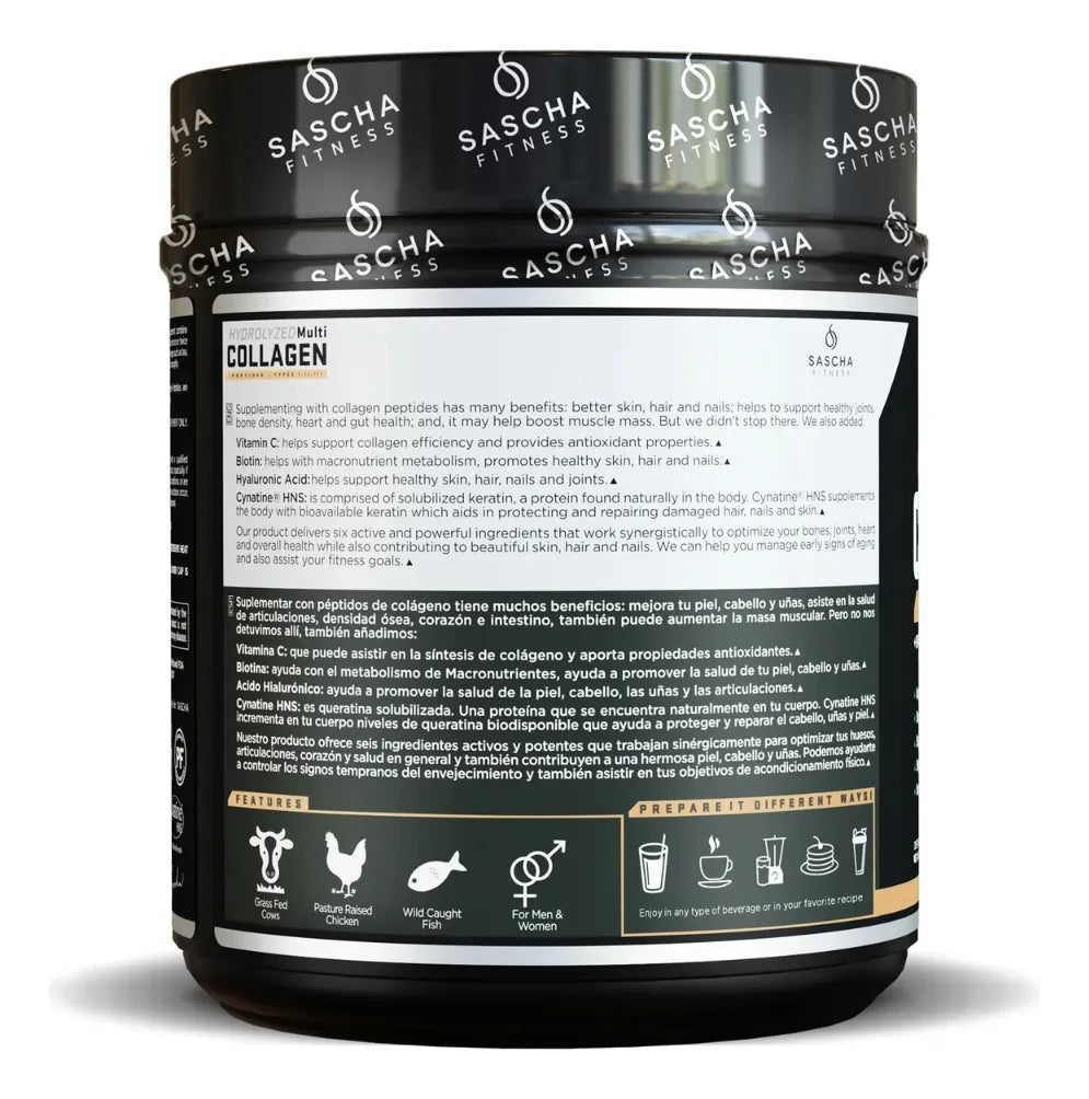 COLLAGEN HYDROLIZED SASCHA FITNESS