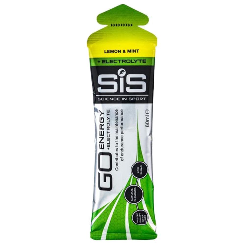 SiS GO Energy + Electrolyte Gel – Lemon & Mint (60 ml)