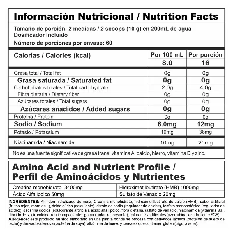 CREA STACK NUTRAMERICAN