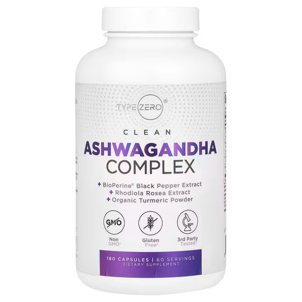 Ashwagandha Complex – 600 mg (180 Cápsulas)