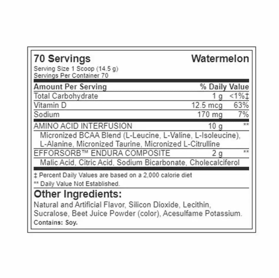 Amino X 70 servicios  – Endurance & Recovery – 1.02 kg (Fruit Punch / Watermelon / Blue Raz) (Copia)