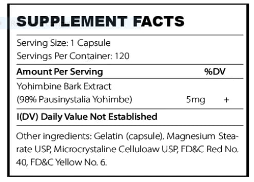 Yohimbina – Enhanced Athlete | Quema grasa y potencia tu energía natural