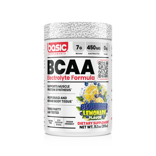 BCAA Electrolyte Formula 60servicios – Blueberry Lemonade (315 g / 30 porciones)