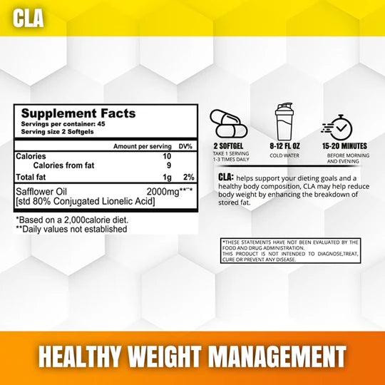 MUSCLEOLOGY CLA – Control natural del peso y definición limpia