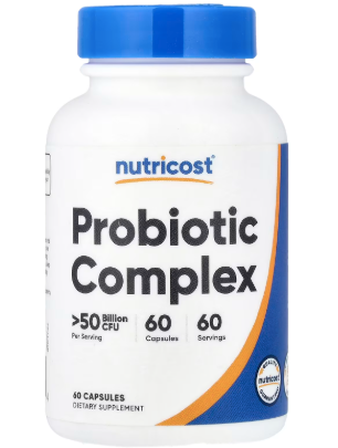 PROBIOTICO COMPLEX NUTRICOST 50 BILLON X 60 CAP - NUTRICOST