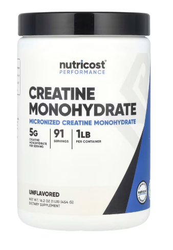 CREATINE MONOHYDRATE NUTRICOST - NUTRICOST