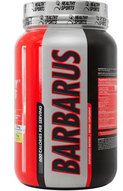 Barbarus Mass Gainer – 600 Calorías por Porción
