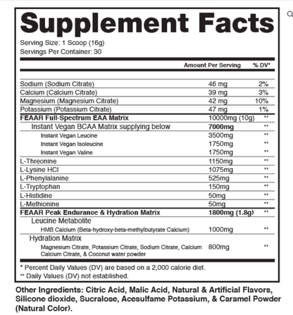 DR FEAAR AMINOACIDOS DRAGON 30 SERV - DRAGON PHARMA