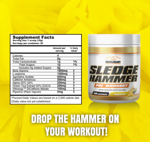 SLEDGE HAMMER – Golpea tu entrenamiento con máxima potencia