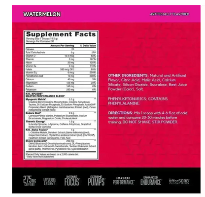 NO-XPLODE - BSN (BIO-ENGINEERED SUPPLEMENTS AND NUTRITION)