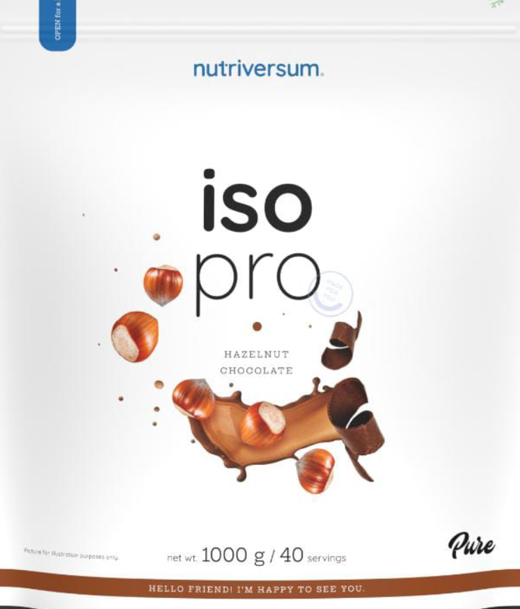 ISO PRO – Aislado de Suero de Alta Pureza con Enzimas Digestivas
