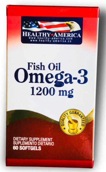 OMEGA 3 1200 MG HEALTHY - HEALTHY AMERICA