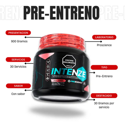 PROSCIENCIE INTENZE PREWORKOUT - PROSCIENCE