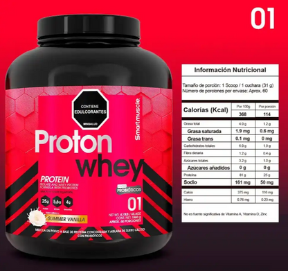 PROTON WHEY - SMARTMUSCLE