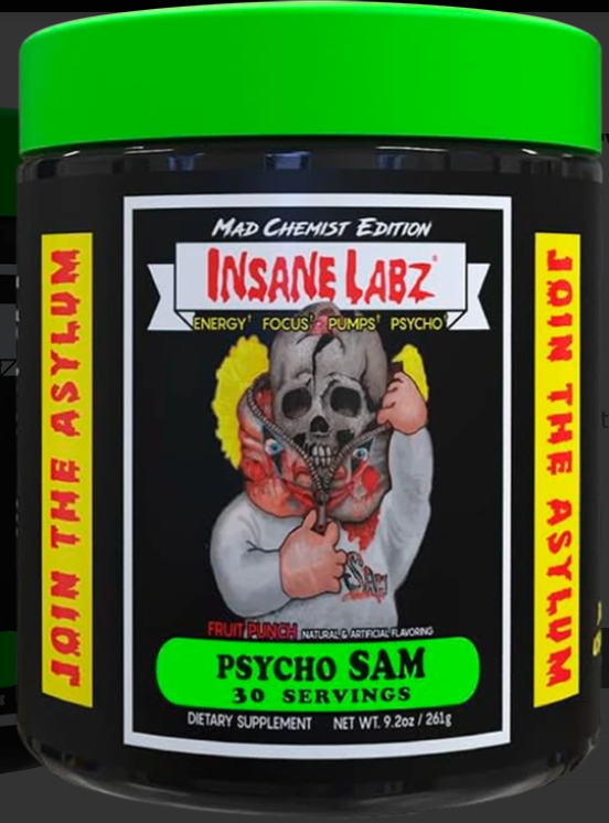 Psycho Sam | Pre-Workout Insane Power