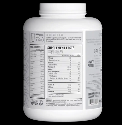 SIMPLY WHEY PROTEIN  5 LBS - PROTEÍNA WHEY PREMIUM