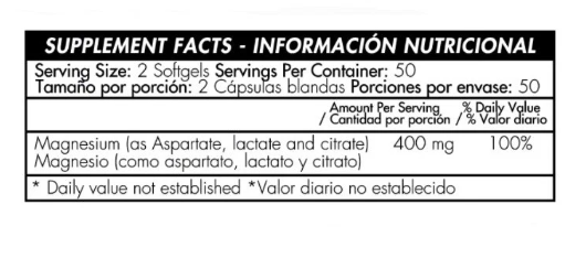 Super Magnesium 400mg | Energía, fuerza y equilibrio muscular