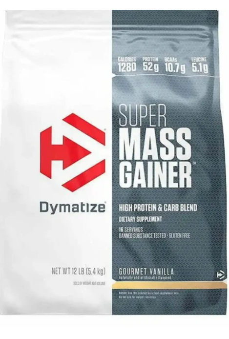 Super Mass Gainer Dymatize | Aumenta volumen, fuerza y recuperación