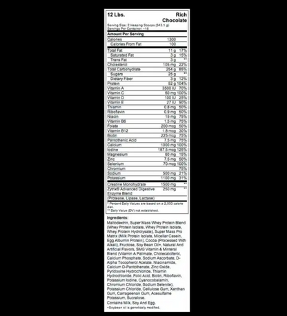 SUPER MASS GAINER DYMATIZE
