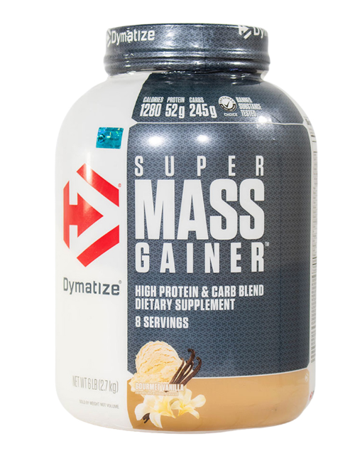 Super Mass Gainer Dymatize | Aumenta volumen, fuerza y recuperación
