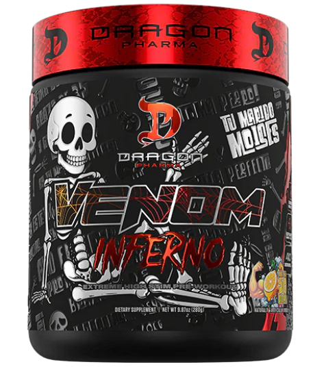 Venom Inferno – Dragon Pharma | Energía, enfoque y rendimiento sin límites