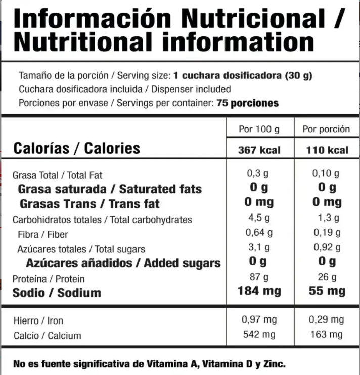 Whey Pure | Proteína 100% Pura para Masa, Fuerza y Recuperación