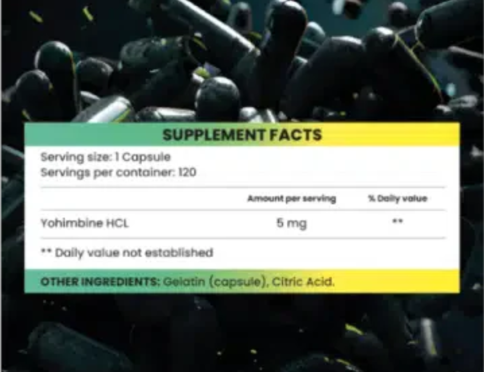 Yohimbina – Hard Blends | Definición extrema y energía sin límites