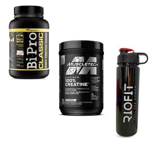 Combo proteina platinum+bypro+termo y envio