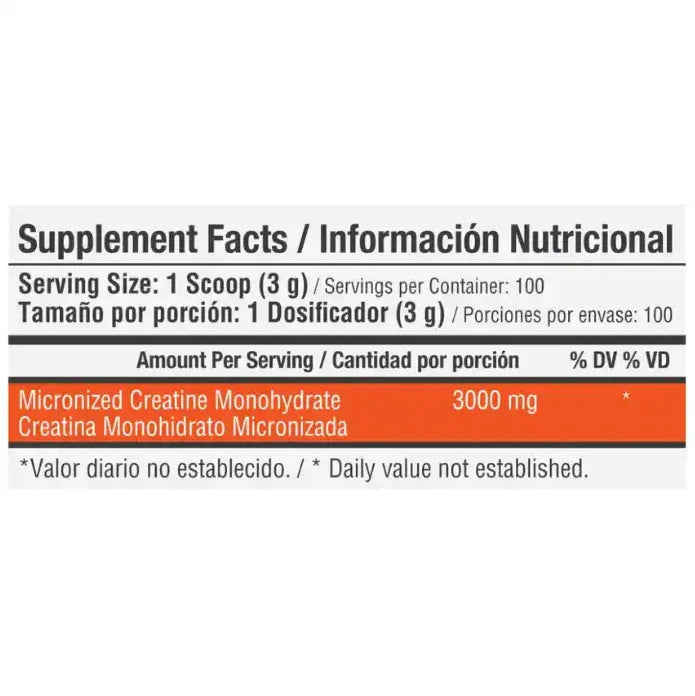 CREATINE MONOHYDRATE 3000 HEALTHY SPORTS