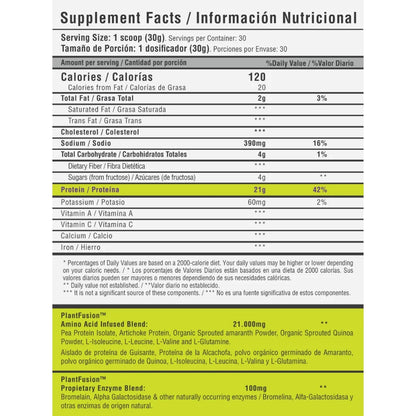 VEGAN PROTEIN HEALTHY 30 SERV - HEALTHY SPORTS