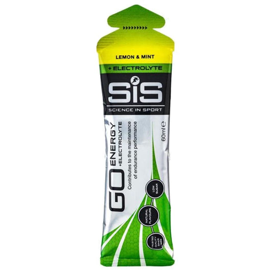 SiS GO Energy + Electrolyte Gel – Lemon & Mint (60 ml)