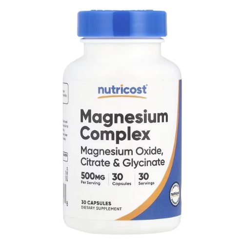 MAGNESIUM COMPLEX – Nutricost ⚡ Recuperación, energía y descanso profundo