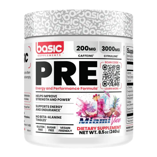 PRE Miami Vice – Energía y Rendimiento Extremo (240 g)