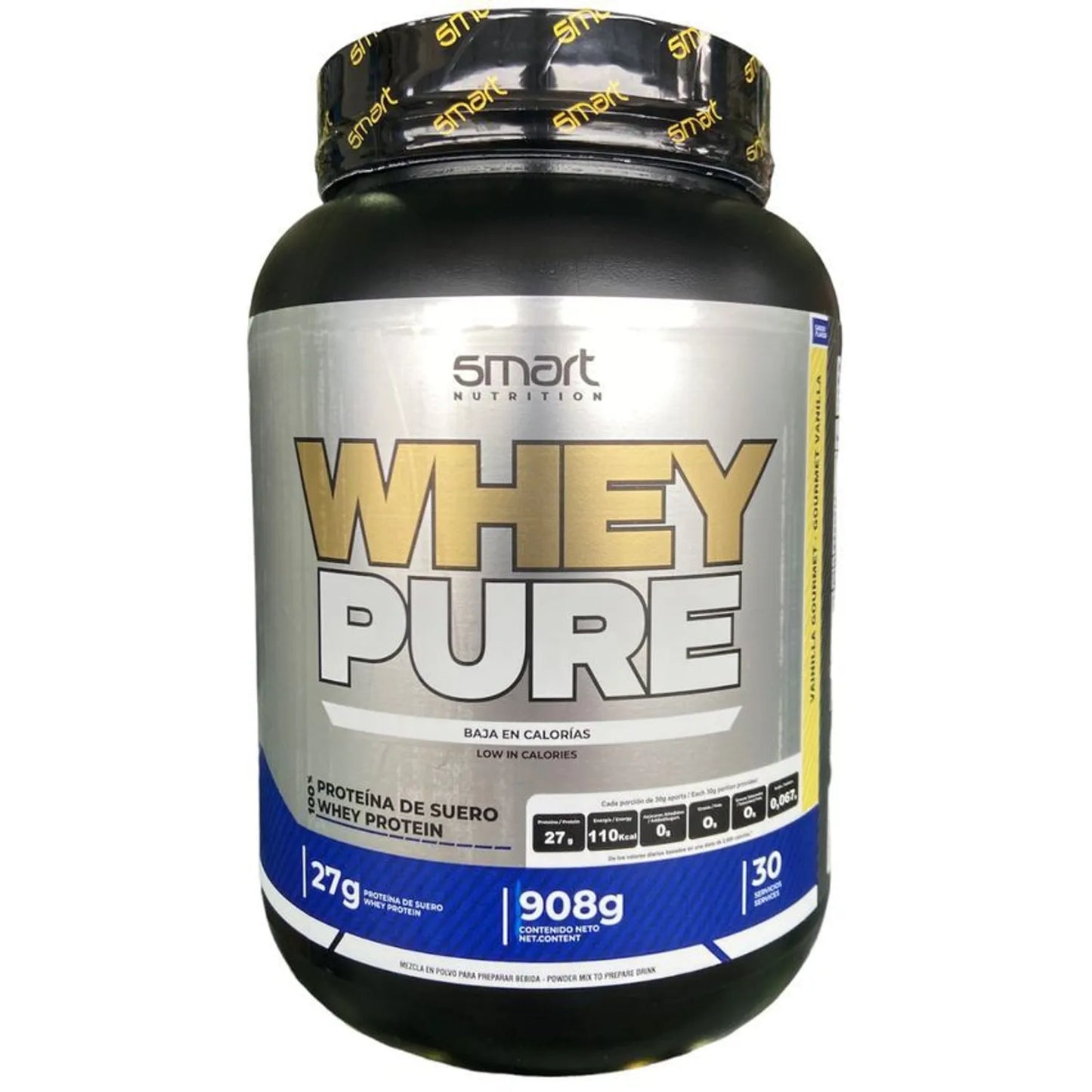 Whey Pure | Proteína 100% Pura para Masa, Fuerza y Recuperación