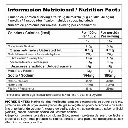 PANCAKE PROTEIN NUTRAMERICAN